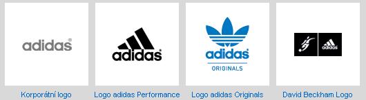 Loga společnosti Adidas